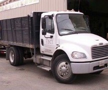 Landscape truck used by Environmental Construction, Kirkland WA